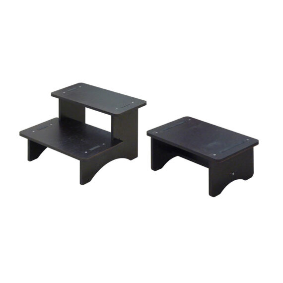 Drvene stepenice (crne) - Mikro.hr shop za kozmetičke salone